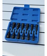 12pcs Magnetic Metric &amp; SAE Nut Driver Setter Set 4 1/4” Quick Hex Power... - $16.99