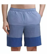 Kirkland Signature Men&#39;s Swim Short, Black Patchwork (Blue, 3XL) - $17.81