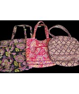 Large Vera Bradley Tote Bag/ Purse Bundle (3) - €38,81 EUR