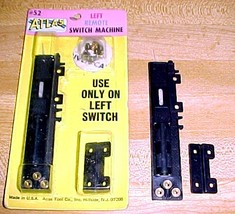 HO  Left ONLY (2) Remote Left-Hand Switch Machine - $6.25