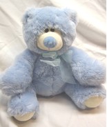 VINTAGE 2000 Animal Alley SOFT BLUE &amp; WHITE TEDDY BEAR 8&quot; Plush STUFFED ... - $277.07 MXN