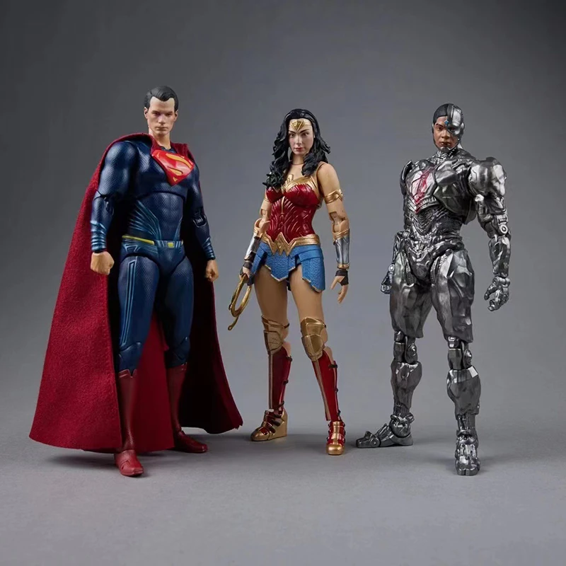 Hot Toys Dc Hero Doll Batman Superman Wonder Woman Victor Stone Anime Fi... - £42.33 GBP