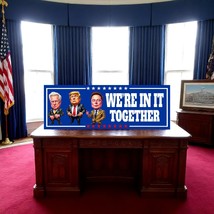 Trump Sticker Elon Musk Jeffrey Epstein &quot;WE&#39;RE IN IT TOGETHER&quot; Sticker o... - €3,40 EUR+