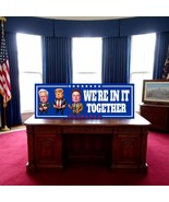 Trump Sticker Elon Musk Jeffrey Epstein &quot;WE&#39;RE IN IT TOGETHER&quot; Sticker o... - $3.95+