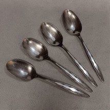 International Silver Superior Gardenia Soup Spoons 4 Stainless Steel 7&quot; - £10.18 GBP