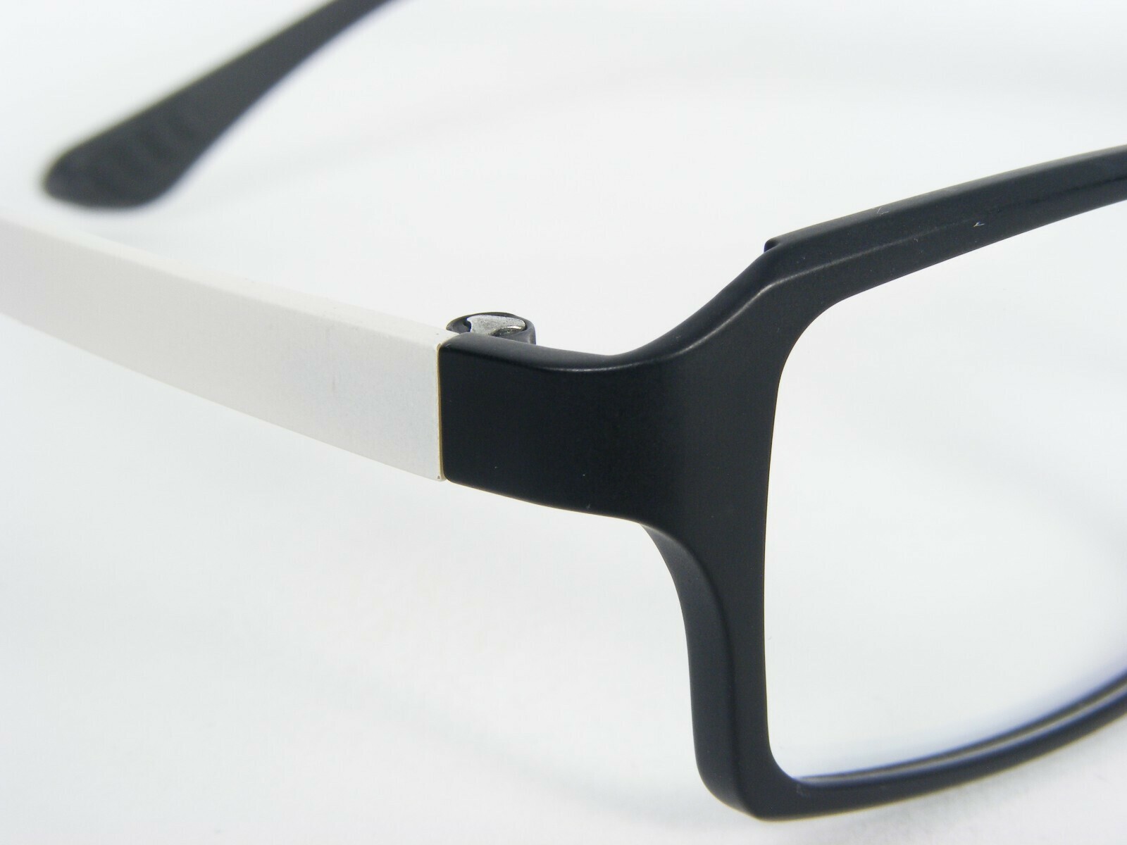 Flex Mod 0025 003 Noir Mat/Blanc Lunettes Monture 55-18-140mm Allemagne Item image 6