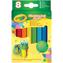 Crayola Modeling Clay .6 oz 8/Pkg-Basic - £15.56 GBP
