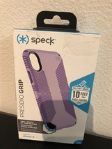 Speck Presidio GRIP Shock Absorbing Case for iPhone X/XS - Purple - £15.65 GBP
