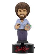 NECA The Joy of Painting Bob Ross Body Knocker Bobblehead 6.5&quot; - $19.24 CAD