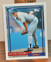 New Mint Topps trading card Baseball card 1992 Kevin Tapani 313 Twins - £1.16 GBP