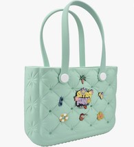 EVA Beach Tote Bag, Waterproof, Washable, Summer-Ready with Decor, Mint ... - $640.42 MXN