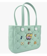 EVA Beach Tote Bag, Waterproof, Washable, Summer-Ready with Decor, Mint ... - $640.42 MXN