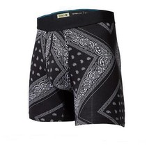 STANCE Black White Bandana Handkerchief Paisley Butter Blend Boxer Briefs Mn&#39;s - $22.99