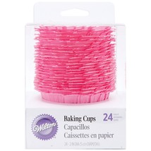 Wilton Ruffle Baking Cups, Standard, 24-Count, Pink - $16.99