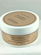 Bath & Body Works Snowflakes & Cashmere Shea Body Butter 6.5 Oz Glowtion Lotion - $19.99