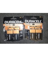 2 Pks Duracell CopperTop &quot;9 Volt&quot; Alkaline Batteries 4 Ct  (G3) - $24.20