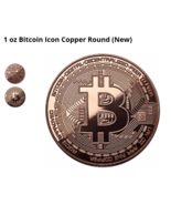 2021 Bitcoin 1oz .999 Copper Round Limited Edition Bitcoin Coin CryptoCu... - £7.22 GBP