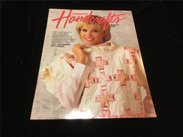 Country Handcrafts Magazine Fashion 1986 Colorful Rainbow Afghan - $10.00