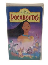 Pocahontas VHS Tape Walt Disney Masterpiece Collection #5741 Clamshell Case - £2.32 GBP
