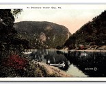 View On Delaware River Delaware Water Gap Pennsylvania PA UNP WB Postcar... - £3.14 GBP