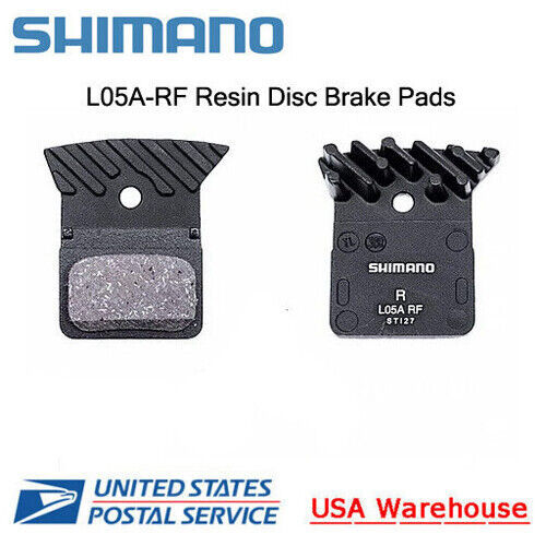 Shimano L05A-RF L04C-MF Finned Resin Disc Brake Pads For Ultegra Dura Ace 105 - $21.38 - $27.88