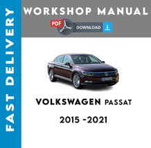 Volkswagen Passat 2015 2016 2017 2018 2019 2020 Service Repair Workshop Manual - £4.78 GBP