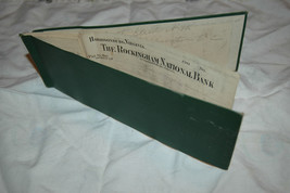 Vintage 1900s Rockingham National Bank Check Booklet Harrisonburg Virginia - $19.99