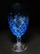 Faberge Odessa Sky Blue Ice Tea - Water Glass - $245.00