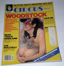 Woodstock Circus Weekly Magazine Vintage 1979 Anniversary Bad Co. Beth H... - £15.63 GBP