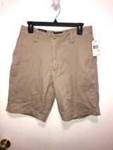 NWT Nautica Mens SZ 30 Classic Fit Deck Shorts Khaki Color Inseam 9&quot; Ret... - $16.82