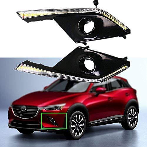 AupTech Car Daytime Running Lights Front Fog Bezel White DRL Driving for... - $115.98