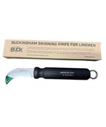 NEW Buckingham Buck 7091 Wire Skinning Knife For Lineman Ergoblade Black... - €29,88 EUR