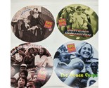 Lot of (4) 1960s People And Event Circular Cardboard Collectables With F... - $19.79