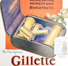 1924 Gillette Shaving Safety Razor Advertisement Hygiene Hair Care DWNN15 - $27.43 CAD
