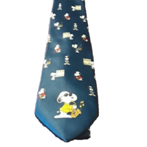 Picaso Snoopy Musician Silk Tie - £14.62 GBP