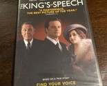 THE KING&#39;S SPEECH - Colin Firth DVD NEW/SEALED - $7.92
