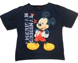 MICKEY MOUSE DISNEY Boys Navy Blue Tee T-Shirt NEW Toddler&#39;s Size 2T or 3T - £8.29 GBP+