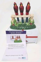 Temp-Tations Figural Cardinal Spreaders w/ Gift Box U266 - $39.99