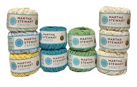 Martha Stewart Crafts Cotton Hemp Yarn 1.75 Oz 50 Gram #4 Weight CHOICE ... - $2.50