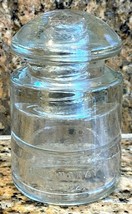 Clear Insulator-Hemingray 16-42 C.S.C. Telegraph Telephone Antique - Mad... - $12.19