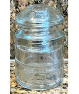 Clear Insulator-Hemingray 16-42 C.S.C. Telegraph Telephone Antique - Mad... - €10,58 EUR