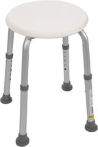 Essential Medical Supply Round Bath Stool for Compact Showers and Tubs, Height A - £53.54 GBP