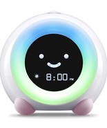 LittleHippo Mella Sleep Trainer Night Light and Sound Machine Kids Alarm... - $47.35 CAD