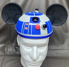 Disney Parks Star Wars R2D2 Mickey Mouse Ears Hat Exclusive Youth One Size - $12.19