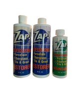 ZAP ZAP! PROFESSIONAL 2 RESTORER PORCELAIN FIBERGLASS TILE 1 Maintenance... - £55.15 GBP