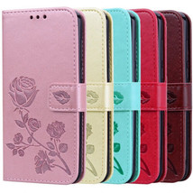 Wallet Flip Leather case Samsung S23 S22 S21 S20 Ultra S8 S9 S10 Plus A5... - £42.55 GBP