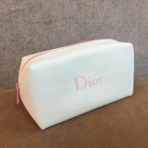 NEW Dior Beauty White Cosmetic Bag Makeup Pouch New VIP Gift - $9.90