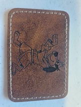 Hong Kong Phooey Laser Engraved Leather Patch - $2.00