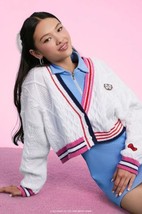 Forever 21 X Sanrio Xo Kitty Hello Kitty Cardigan Sweater Large Nwt - £53.97 GBP