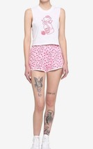 NWT Hello Kitty Strawberry Milk Tank &amp; Shorts Girls Lounge Set Hello Kitty  S - £79.93 GBP